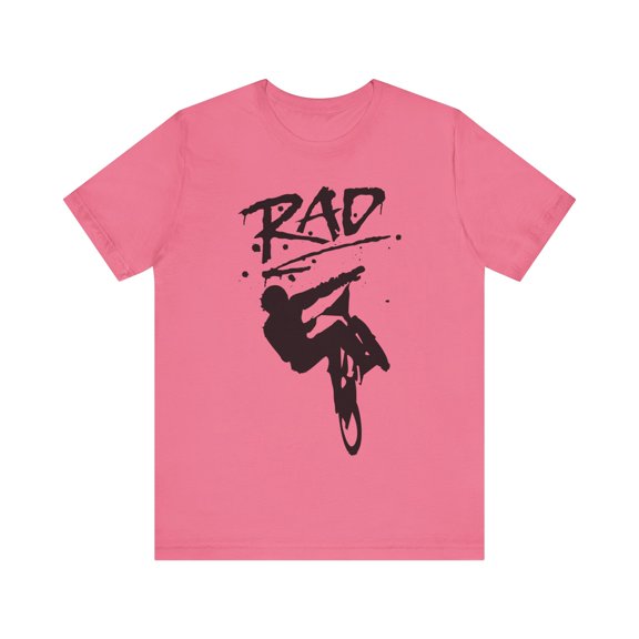 Retro Team RAD Graffiti Racing Bike Design Unisex Premium Short Sleeve Tee