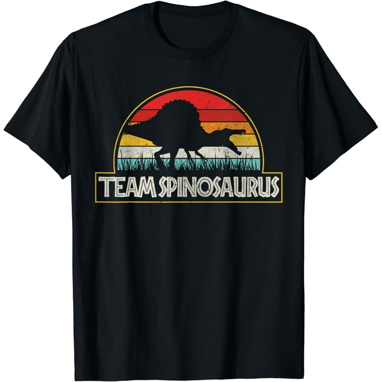 Team Spinosaurus Sunset Retro Vintage Dinosaur T-Shirt Team Spinosaurus Sunset Retro Vintage Dinosaur T-Shirt