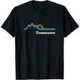 thumbnail image 1 of Retro Tennessee TN T Shirt Vintage Sunrise Mountains Tee T-Shirt, 1 of 5