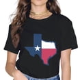 thumbnail image 1 of Retro Texas Flag Map T-Shirt, 1 of 4