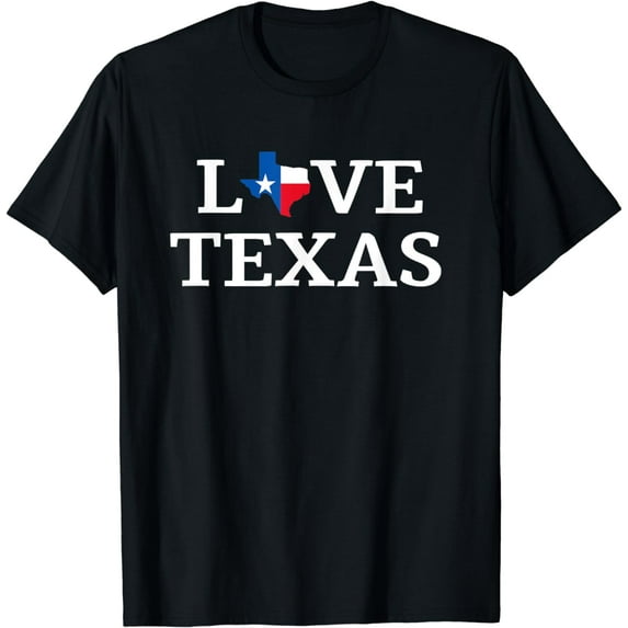 Retro Texas State Flag Art Vintage Star for Texan Love Texas T-Shirt