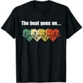 thumbnail image 1 of Retro-The Beat Goes On Heart Attack Survivor Gifts Men Women T-Shirt, 1 of 4