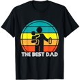 thumbnail image 1 of Retro The Best Dad Father Young Child Baby King Daddy T-Shirt, 1 of 4