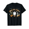 thumbnail image 1 of Retro Therapy Squad SLP OT PT Team Halloween Speech Physical Black T-Shirt, 1 of 5