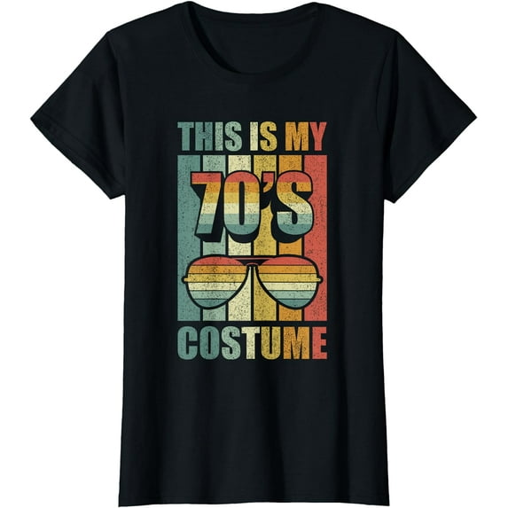 Retro This Is My 70's Costume Shirt Funny 70's Party Vintage T-Shirt