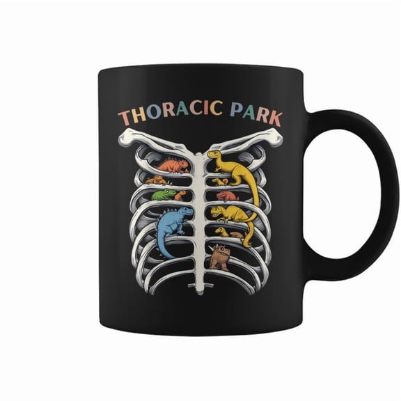 Retro Thoracic Musculoskeletal Park Nurse Nurses Week Coffee Mugs