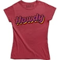 thumbnail image 1 of Retro Three Layer Howdy - Country Redneck Southern Western Mens T-Shirt, 1 of 4