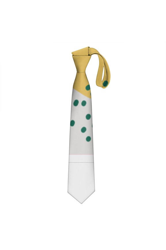 Retro Tie & Polyester Tie Theme: Vintage Artistic Tie, Unique Style for Retro Fans