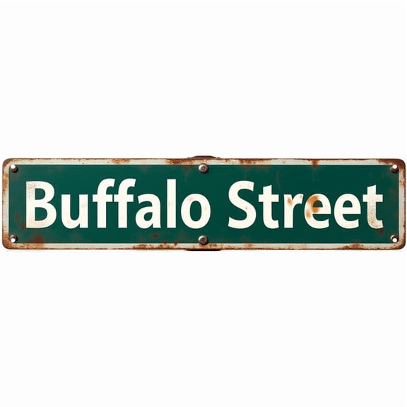 Retro Tin Sign 16*4 Inch [Street N Sign - For Man Cave, Kitchen, Patio | man cave decor, retro kitchen decor, patio signs