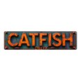 Retro Tin Signs 16*4 in Metal Wall Art Fishing