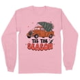 thumbnail image 1 of Retro Tis the Season Long Sleeve Shirt Unisex 2X-Large Pink, 1 of 5