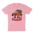 thumbnail image 1 of Retro Tis the Season Shirt Unisex Medium Pink, 1 of 5