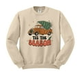 thumbnail image 1 of Retro Tis the Season Sweatshirt Unisex 3X-Large Sand, 1 of 5