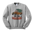 thumbnail image 1 of Retro Tis the Season Sweatshirt Unisex Small Grey, 1 of 5