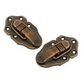 thumbnail image 1 of Retro Toggle Latch Wooden Box Latch with Screws Hardware Latch Buckle Slug Lock for Jewelry Box Suitcase Suitcase Furniture , Red Bronze, 1 of 8