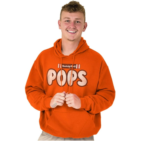 Retro Tootsie Roll Pop Lollipops Logo Unisex Plus Size Hoodie Brisco Brands 2X