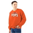 thumbnail image 1 of Retro Tootsie Roll Pop Lollipops Logo Unisex Plus Size Sweatshirt Brisco Brands 3X, 1 of 4