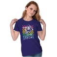 thumbnail image 1 of Retro Totally Board Skateboarding Pun Womens Slim Fit Graphic Tee Brisco Brands S, 1 of 5