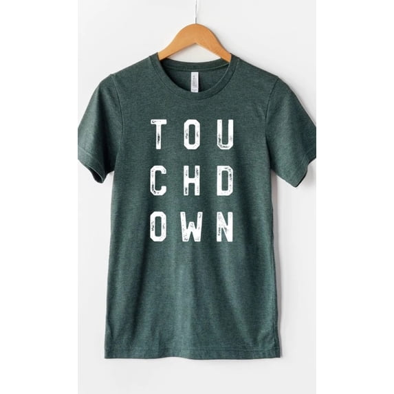 Retro Touchdown Graphic Tee T-Shirt PLUS