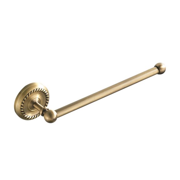 Retro Towel Rail Wall Mounted Copper Towel Holder Hand Towel Rack for Bathroom and Kitchen