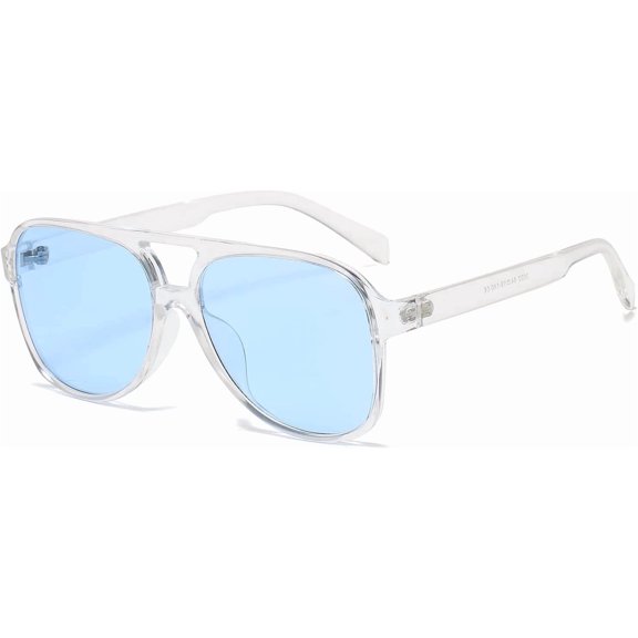 Retro Trendy Aviator Sunglasses 70s Cool   Unisex  UVA/UVB Protection