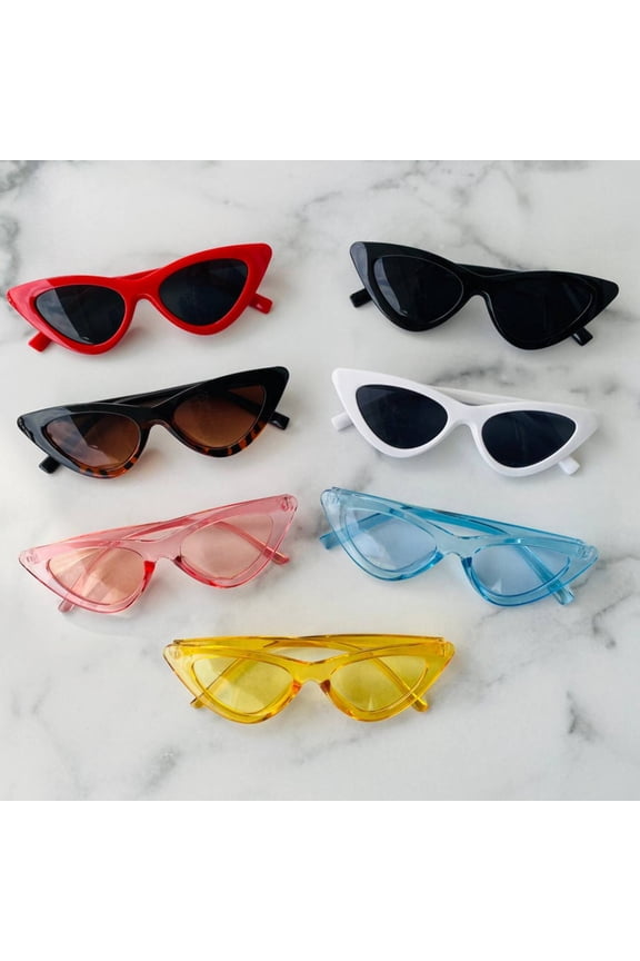 Retro Triangle Cat Eye Sunglasses | Cateye Sunglasses | Retro Sunglasses | Alisa Sunglasses