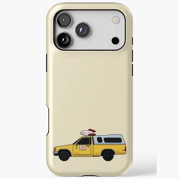 Retro Truck Cartoon Design Whimsical Vehicle Phone Case for iPhone 17 11 12 13 14 15 16 Pro Max