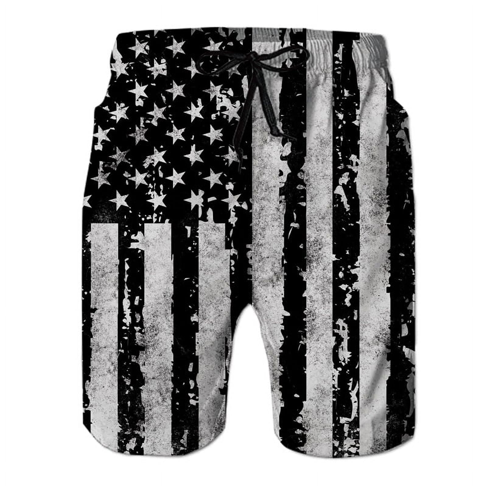 Retro USA Flag 3d Print Beach Shorts Men Boys Summer Surf Board Shorts Retro USA Flag 3d Print Beach Shorts Men Boys Summer Surf Board Shorts