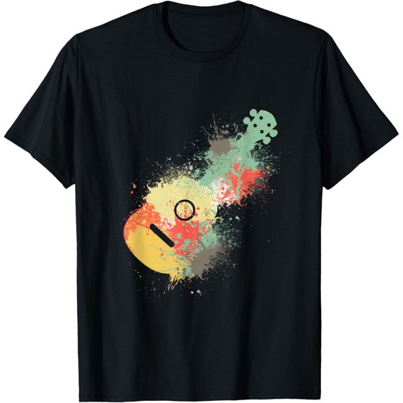 Retro Ukulele Uke Guitar - Vintage Ukulele T-Shirt