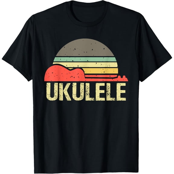 Retro Ukulele Uke Guitar - Vintage Ukulele T-Shirt