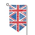 thumbnail image 1 of Retro Union-Jack Flag Garden Flag Double Sided Flags with Vivid Color for Yard Lawn Garden Decor 12.5 x18 Inch Sharp Corner, 1 of 7
