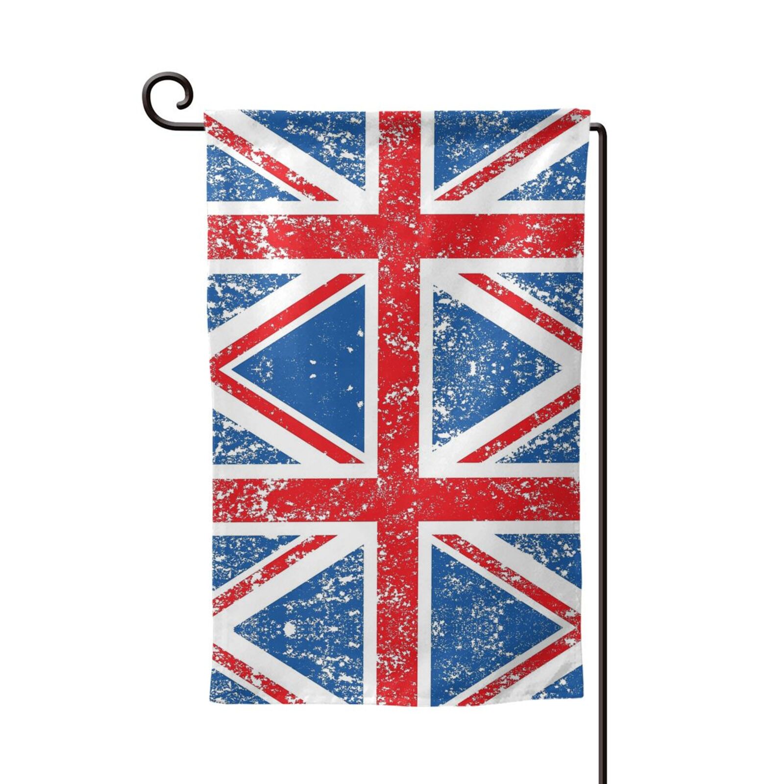 Retro Union-Jack Flag Garden Flag Double Sided Flags with Vivid Color ...