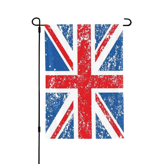 Retro Union-Jack Flag House Flag Double Side Garden Flag For Outside Room House Yard Indoor 28" X 40"