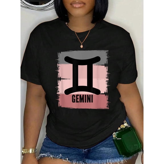 Retro Unisex Gemini Season May Birthday Vintage Distressed T-Shirt