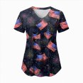 thumbnail image 1 of Retro United States of America 250th Anniversary T-Shirt Patriotic 1776-2026 American Flag Graphic T Shirt(XXXL), 1 of 1
