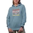 thumbnail image 1 of Retro V Is for Video Game with Gaming Controller, Valentine's Day Gamer Gift, Light Blue Hooded Sweatshirt or Hoodie, Small, 1 of 5