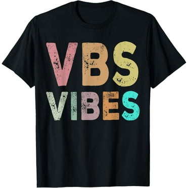 Retro VBS Vibes VBS 2024 Vacation Bible School Group T-Shirt