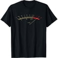 thumbnail image 1 of Retro VU Meter Hi-Fi Vintage Stereo Music Lover Gift T-ShirtMen and women, Black T-shirt, size: Extra large, 1 of 4