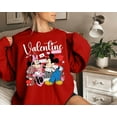 thumbnail image 1 of Retro Valentines Day Sweatshirt,Cute Valentine Main Street Shirt,Disneyland Valentine Sweater,Disney Couple Crewneck,Disney Valentine's Gift, 1 of 5