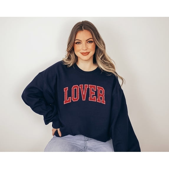 Retro Valentines Sweatshirt, Love Sweater, Valentines Day, Love Pullover, Womens Valentines Crewneck, Galentines Day T, Varsity Sweatshirt 1640242518