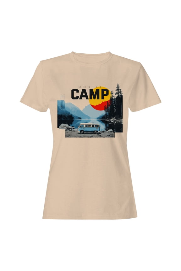 Retro Van Adventure Graphic Women's T-shirt
