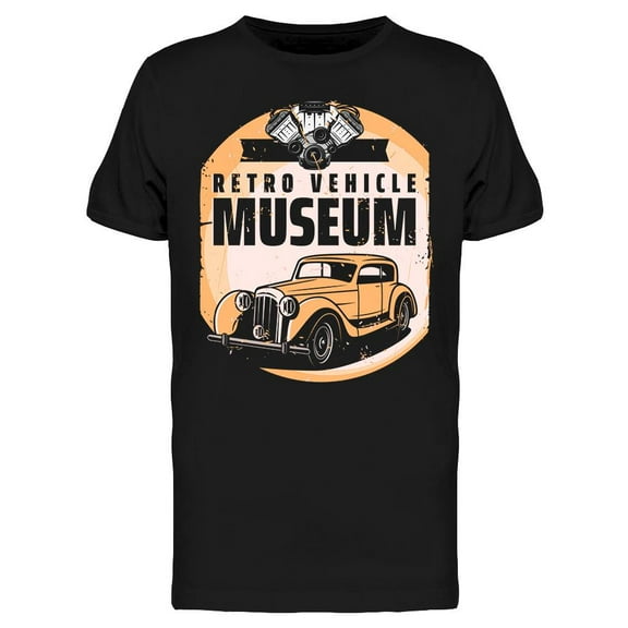 Retro Vehicle Museum  T-Shirt Men -Image by Shutterstock, Male XX-Large