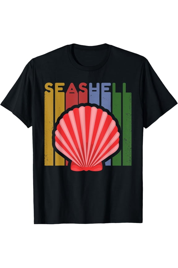 Retro Venus Seashell Clam Shell T-Shirt