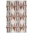 thumbnail image 1 of Retro Verve Area Rug, Rust - 6'x9', 1 of 7