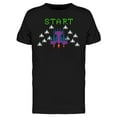 thumbnail image 1 of Retro Video Game T-Shirt Men -Image by Shutterstock, Male Large, 1 of 4