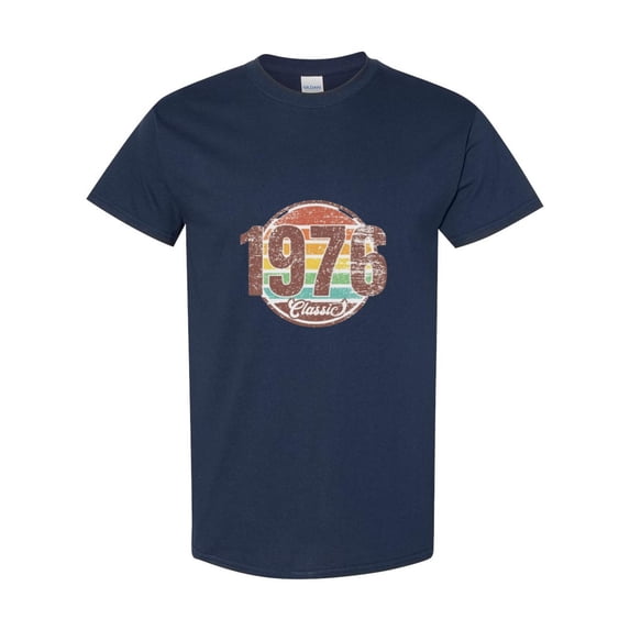 Retro Vintage 1976 Classic Year Born Nostalgia T-Shirt, for men & women, up to size 5XL