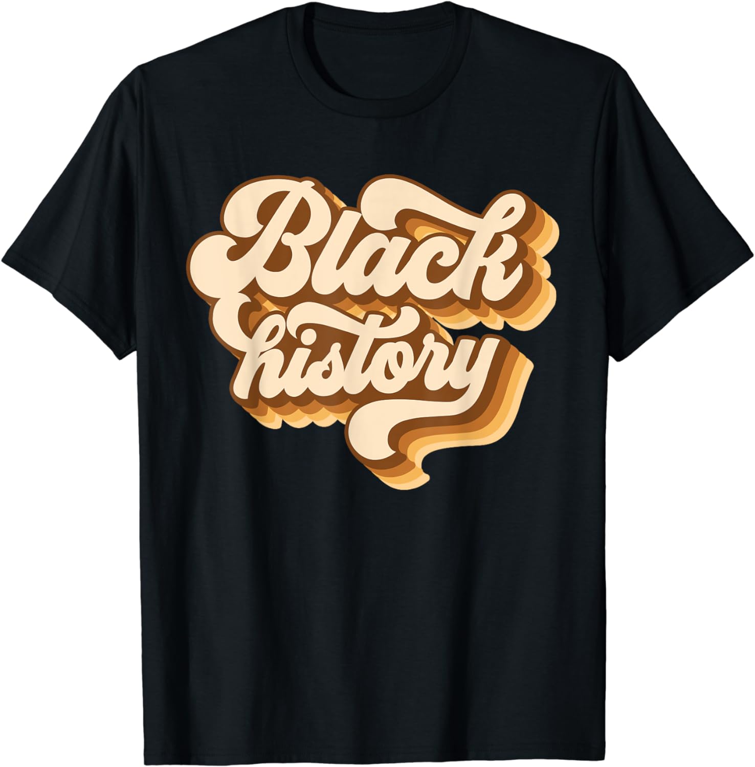 T-shirt Homme Black History Month 'Melanin Magic' - Marque Old Glory - Neuf Avec Étiquettes - Motif Graphique