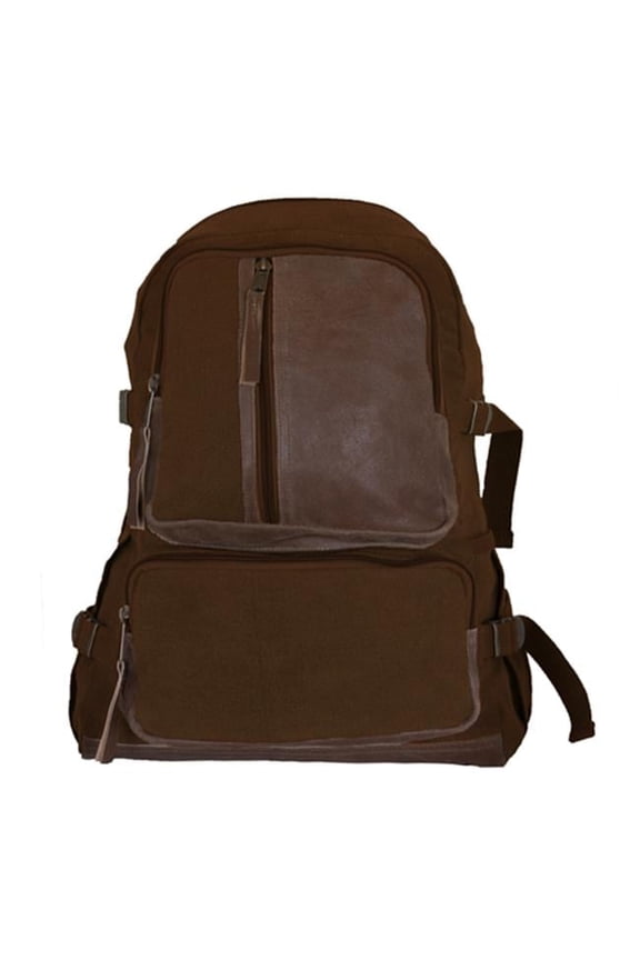 Retro Vintage Airmans Rucksack - Vintage Brown