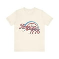 thumbnail image 1 of Retro Vintage American EST 1776 4th of July Independence Day T-Shirt, 1 of 5