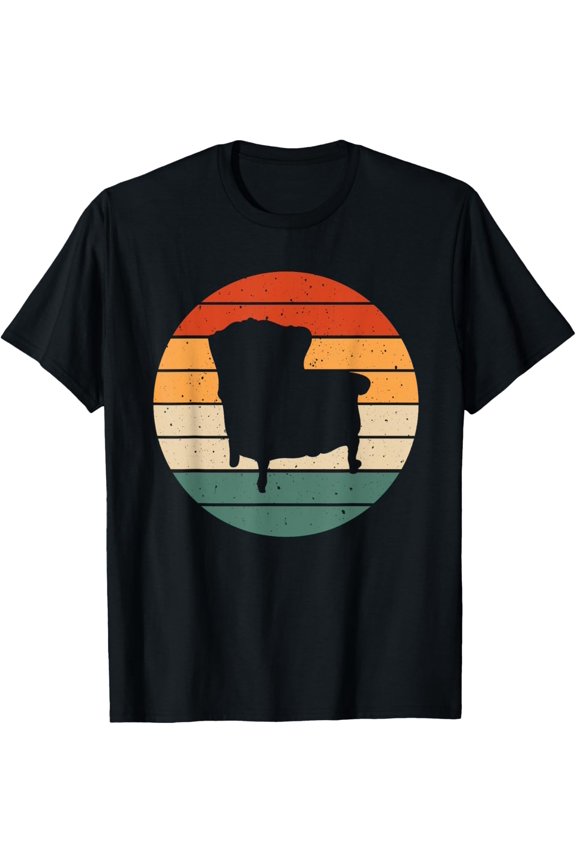 Retro Vintage Armchair Chair Antique Furniture Collector T-Shirt